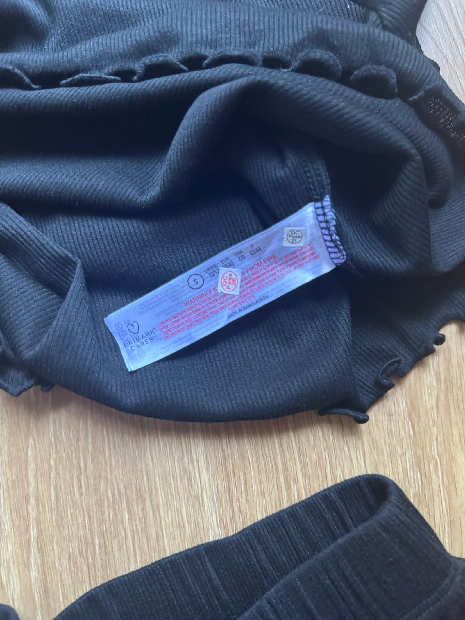 Pijama Primark preto – Novo sem uso – photo 4